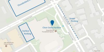 Downtown vancouver Park-Karte
