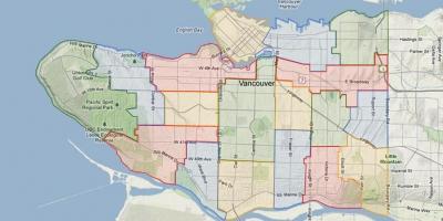 Vancouver school board Einzugsgebiet anzeigen
